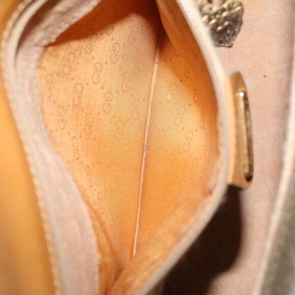 GUCCI Shoulder Bag Coated Canvas Brown 007 58 0074 Auth am5132 - Picture 3 of 14